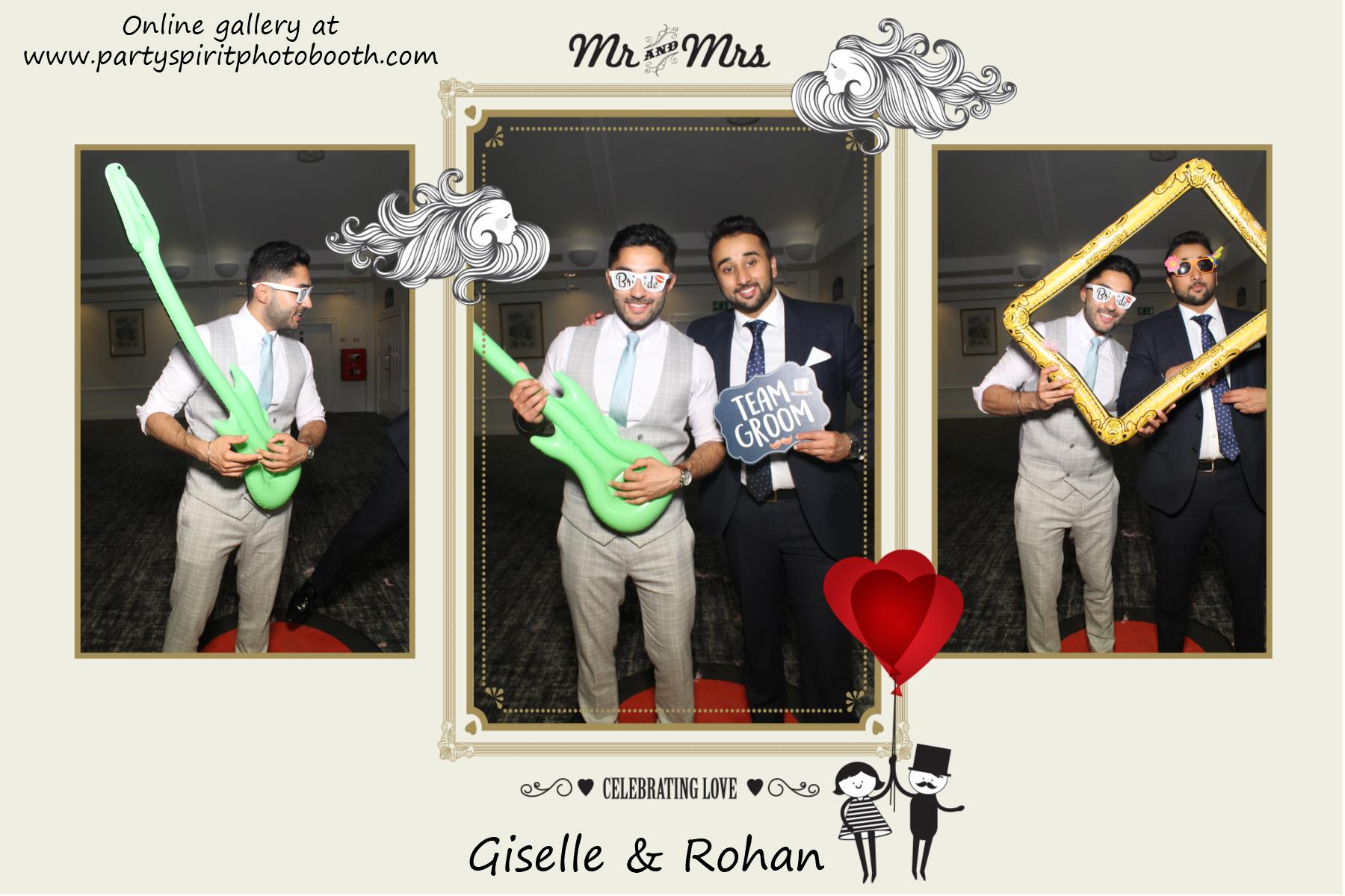 Giselle and Rohan's Wedding | View more photos from the event at gallery.partyspiritphotobooth.com/u/PartySpiritPhotoBooth/Giselle-and-Rohans-Wedding